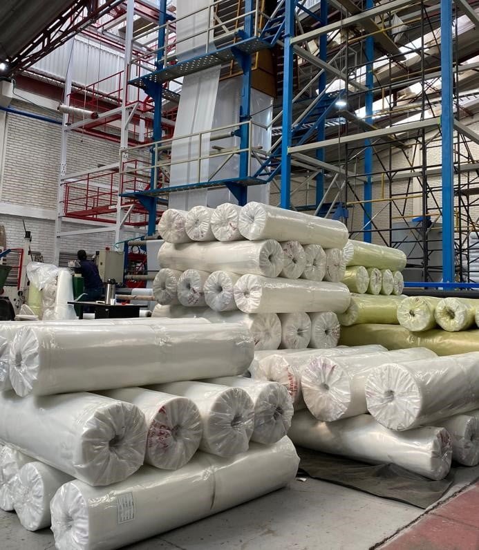 Rollos de plastico transparente